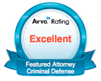 Featured attorney of Criminal Defense AVVA Rating Logo